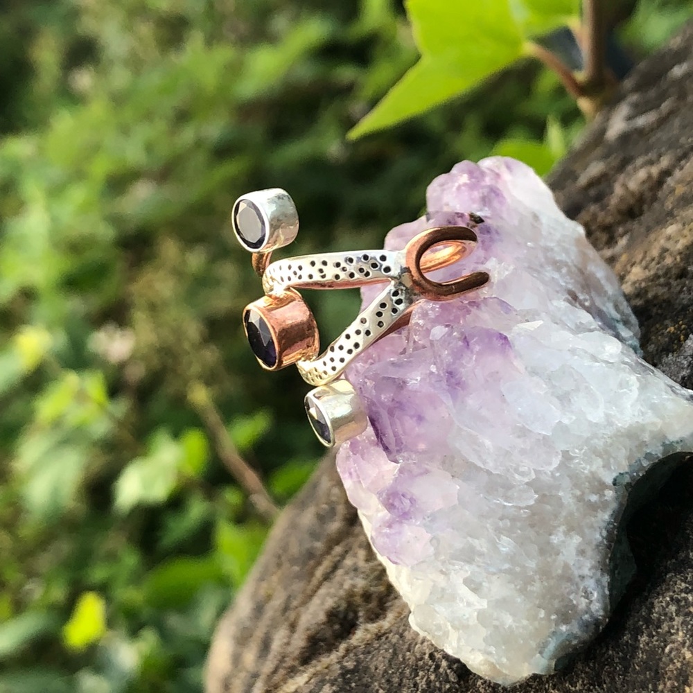 SOLD Amethyst Ring - Picture 5 of 8